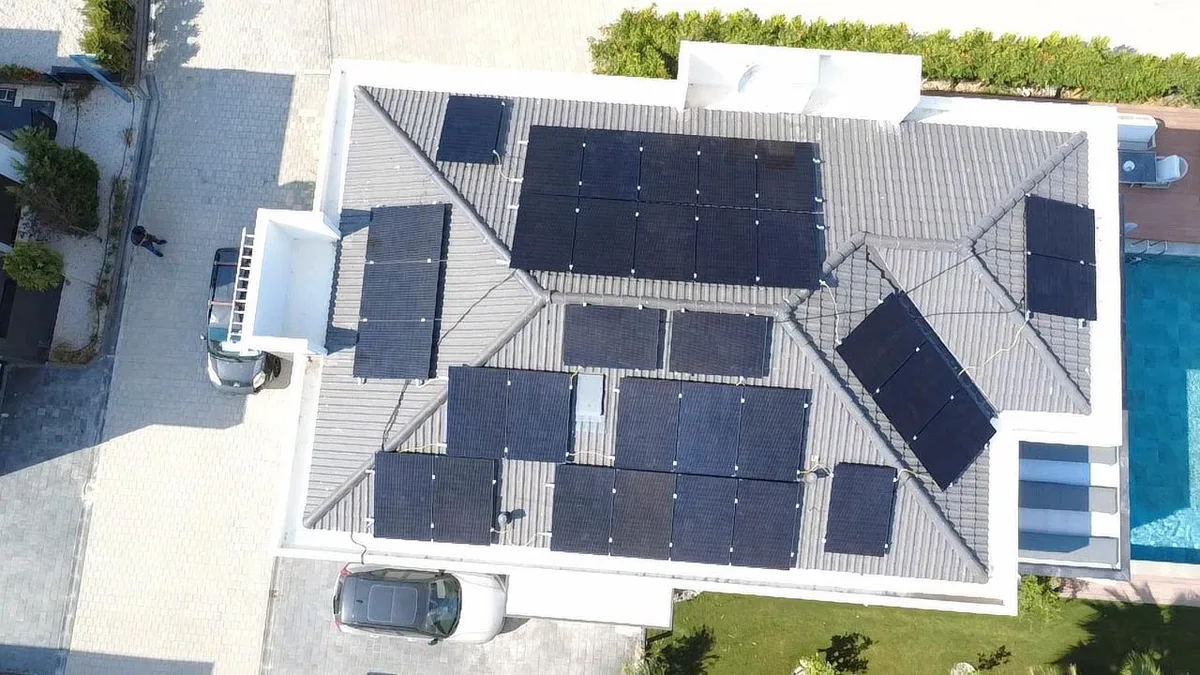 Çiğli Sasalı 15kW Fox ESS full black panel güneş enerjisi kurulumu