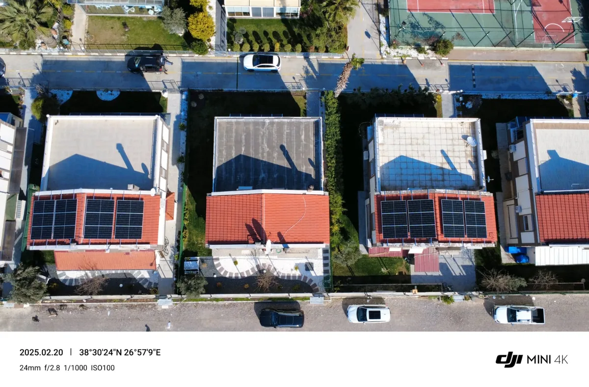 Çiğli Sasalı 10kW Fox ESS hibrit güneş enerjisi kurulumu